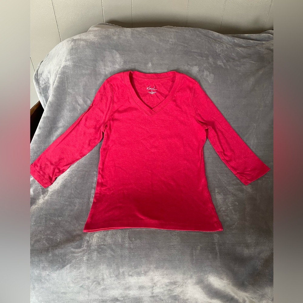 Kim Rogers pullover top.